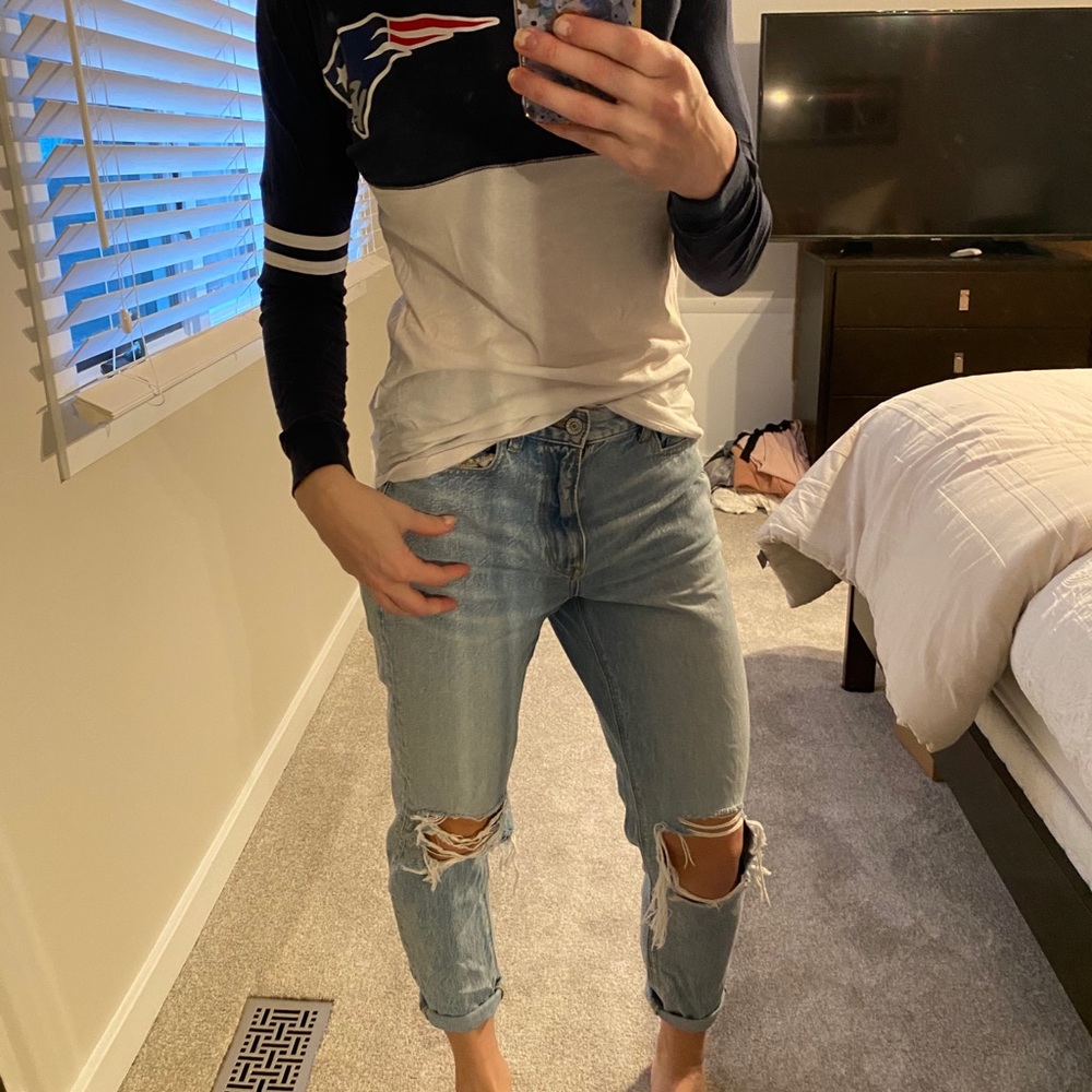 New England patriots tee